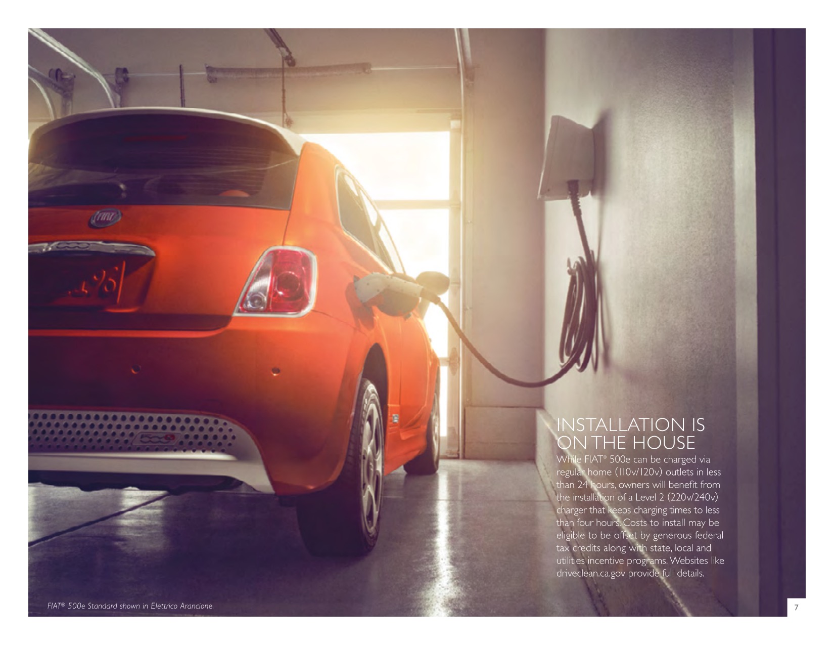 2013 Fiat 500e Brochure Page 5